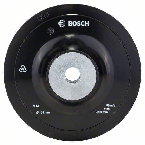 Brusni tanjir za ugaone brusilice, sistem na zatezanje, 125 mm Bosch 2609256257