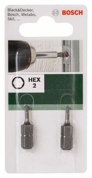 Bit odvrtača Standard HEX Bosch 2609255947 - slika 3