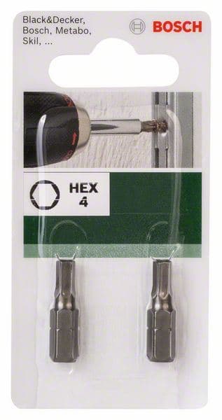 Bit odvrtača Standard HEX Bosch 2609255950 - slika 3