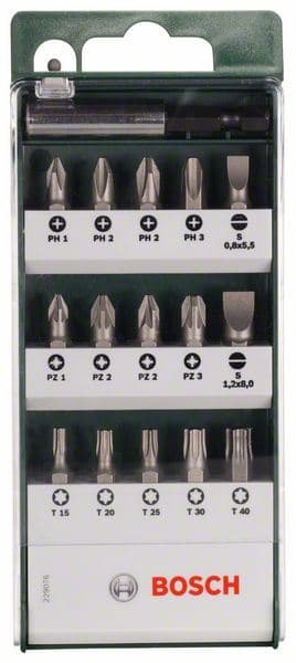 16-delni set bitova odvrtača Standard, mešani (S, PH, PZ, T) Bosch 2609255977 - slika 6