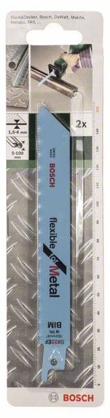 Bosch 2609256706, List univerzalne testere bimetal, S 922 EF - slika 2