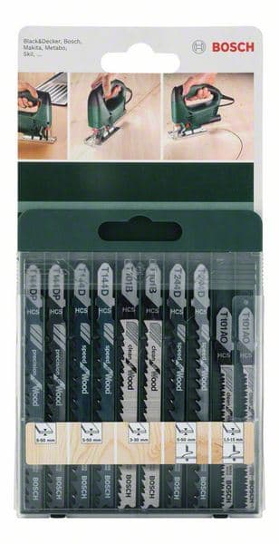 Bosch 2609256744, 10-delni set listova ubodne testere T prihvat - slika 2