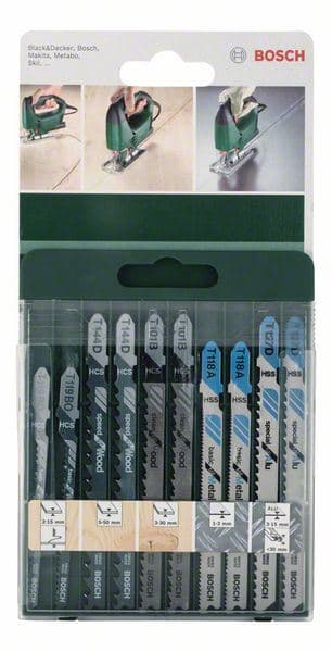 Bosch 2609256746, 10-delni set listova ubodne testere T prihvat - slika 2