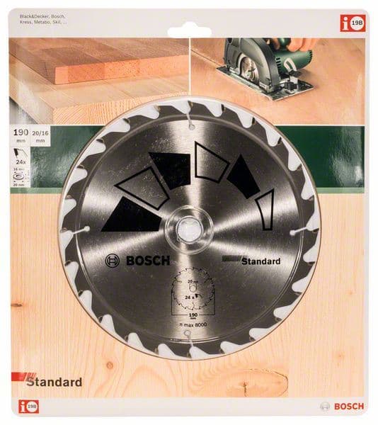 List kružne testere za drvo STANDARD Bosch 2609256818 - slika 2