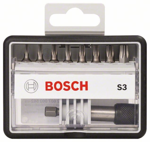 8+1-delni set Robust Line bitova odvrtača S ekstra tvrdi Bosch 2607002562, 25 mm, 8+1-delni - slika 2