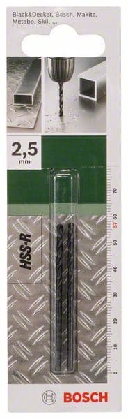 Burgija za metal HSS-R, DIN 338 Bosch 2609255003 - slika 2