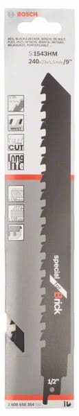List univerzalne testere S 1543 HM Bosch 2608650354, Special za Brick - za ciglu - slika 2