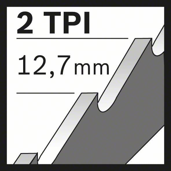 List univerzalne testere S 2243 HM Bosch 2608650356, Special za Brick - slika 3