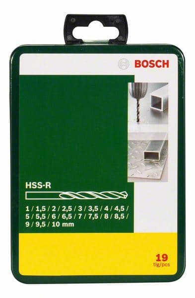 19-delni set HSS-R burgija za metal Bosch 2607019435 - slika 2