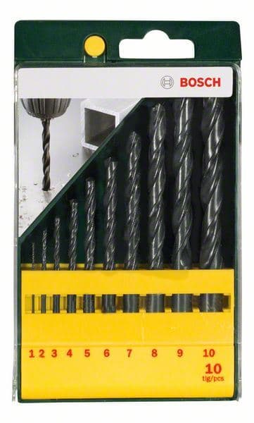 10-delni set HSS-R burgija za metal Bosch 2607019442 - slika 4