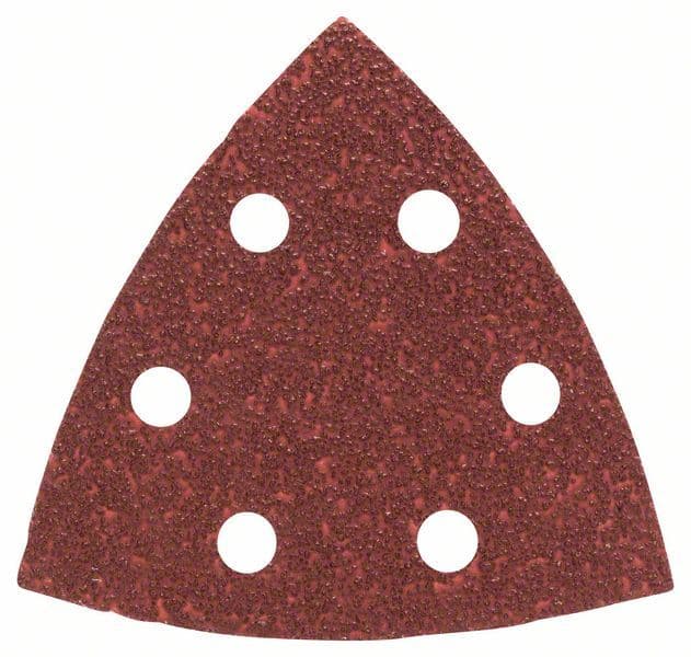 25-delni set brusnih listova za delta-brusilicu, granulacija 40 Bosch 2607019487