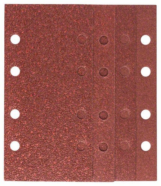 25-delni set brusnih listova za vibracionu brusilicu, granulacija 40, 60, 80, 120 Bosch 2607019495