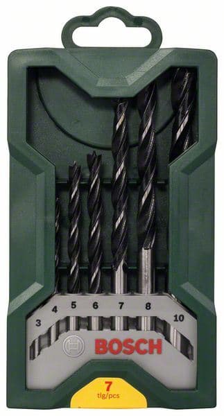 Bosch 2607019580, 7-delni Mini X-Line set burgija za drvo - slika 4