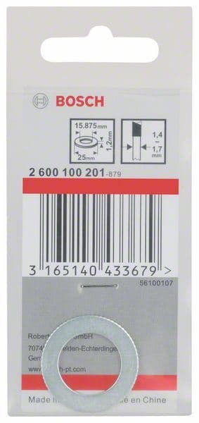 Redukcioni prsten za listove kružne testere Bosch 2600100201, 25 x 15,875 x 1,2 mm - slika 2