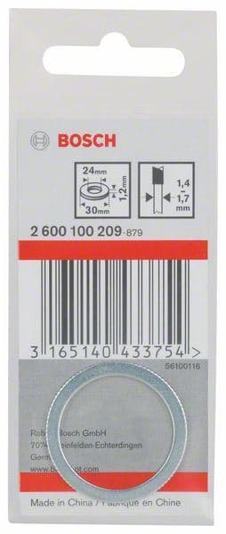 Redukcioni prsten za listove kružne testere Bosch 2600100209, 30 x 24 x 1,2 mm - slika 2