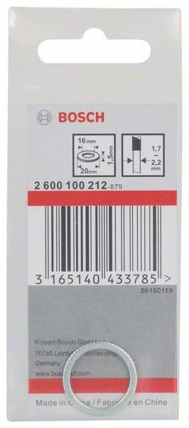 Redukcioni prsten za listove kružne testere Bosch 2600100212, 20 x 16 x 1,5 mm - slika 2
