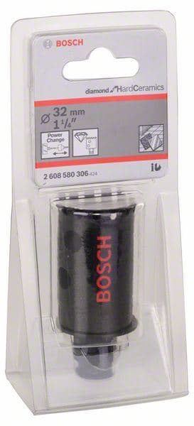 Dijamantska testera za otvore Diamond for Hard Ceramics Bosch 2608580306, 32 mm, 1 1/4"