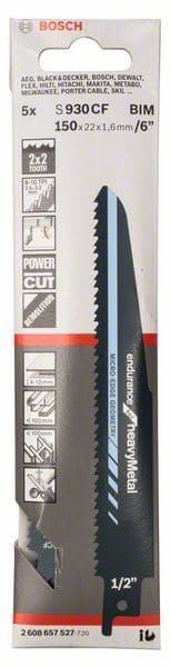 List univerzalne testere S 930 CF Bosch 2608657527, Endurance za Heavy Metal - slika 2