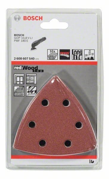 Brusni list C430, pakovanje od 10 komada Bosch 2608607540, 93 mm; 60; 80; 120; 180; 240 - slika 2
