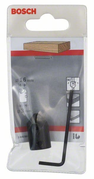 Natični upuštač za spiralnu burgiju za drvo Bosch 2608585737, 3,0 x 16 mm - slika 2