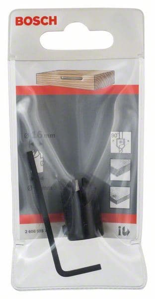 Natični upuštač za spiralnu burgiju za drvo Bosch 2608585740, 6,0 x 16 mm - slika 2