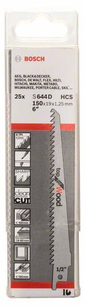 List univerzalne testere S 644 D Bosch 2608650464, Top za Drvo - slika 2