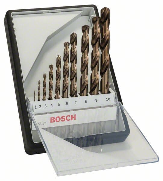 10-delni Robust Line set burgija za metal HSS-Co Bosch 2607019925, 1; 2; 3; 4; 5; 6; 7; 8; 9; 10 mm - slika 2