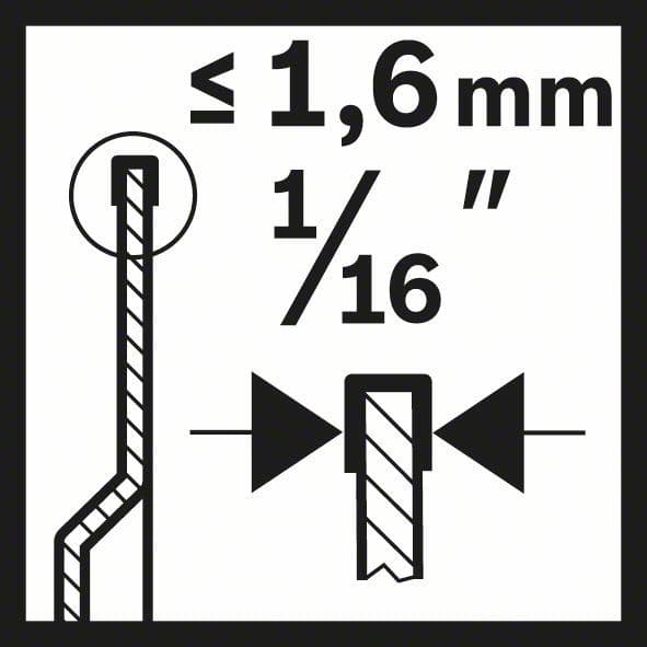 Carbide-RIFF segmentni list testere za tanki rez ACZ 70 RT5 Bosch 2608661692, 70 mm - slika 7