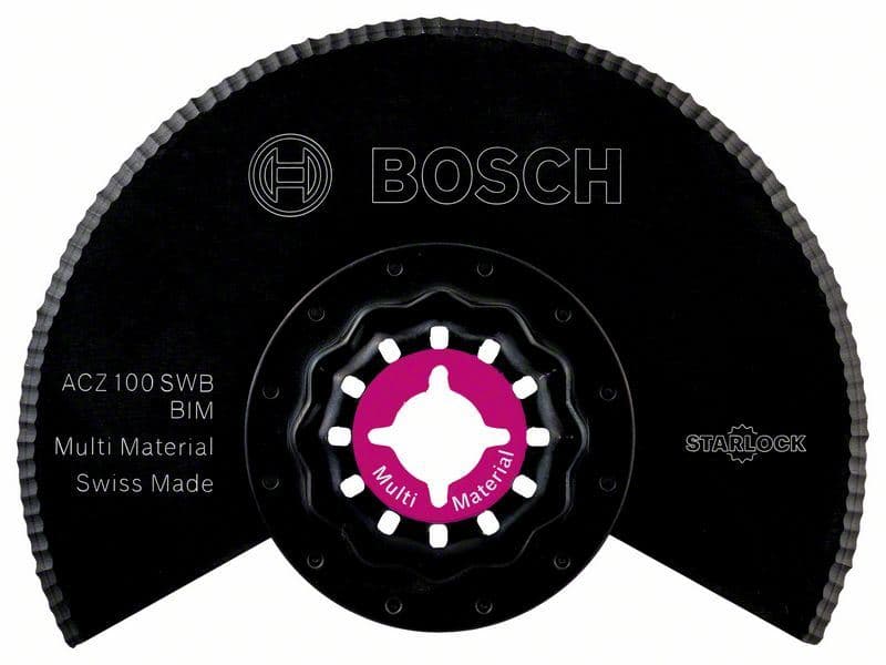 BIM segmentni talasasto brušeni nož ACZ 100 SWB Bosch 2608661693, 100 mm - slika 2