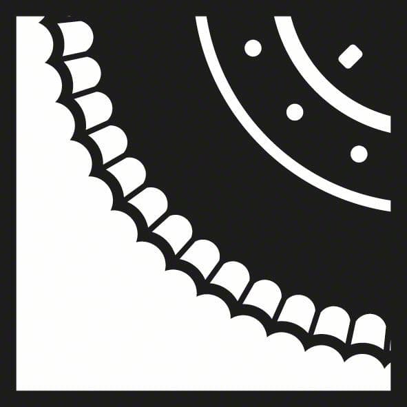 BIM segmentni talasasto brušeni nož ACZ 100 SWB Bosch 2608661693, 100 mm - slika 7