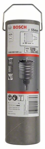 Kruna za bušenje SDS max-9 Bosch 2608580520, 55 x 80 x 109 mm - slika 2