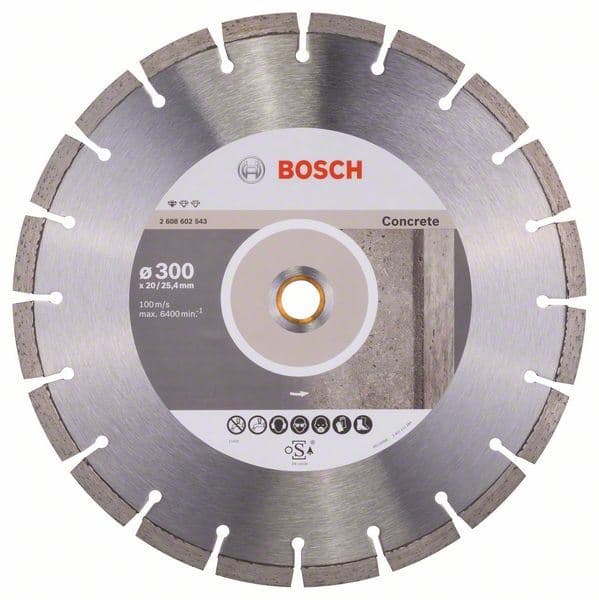 Dijamantska rezna ploča Standard for Concrete Bosch 2608602543, 300 x 20/25,40 x 2,8 x 10 mm - slika 2