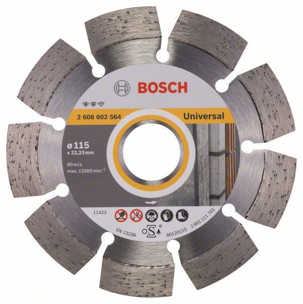 Dijamantska rezna ploča Expert for Universal Bosch 2608602564, 115 x 22,23 x 2,2 x 12 mm - slika 2