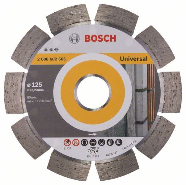 Dijamantska rezna ploča Expert for Universal Bosch 2608602565, 125 x 22,23 x 2,2 x 12 mm - slika 2