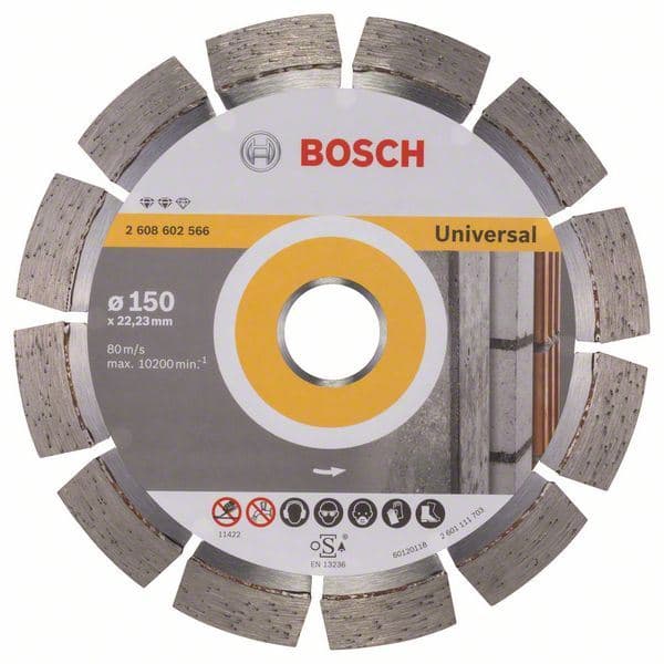 Dijamantska rezna ploča Expert for Universal Bosch 2608602566, 150 x 22,23 x 2,4 x 12 mm - slika 2