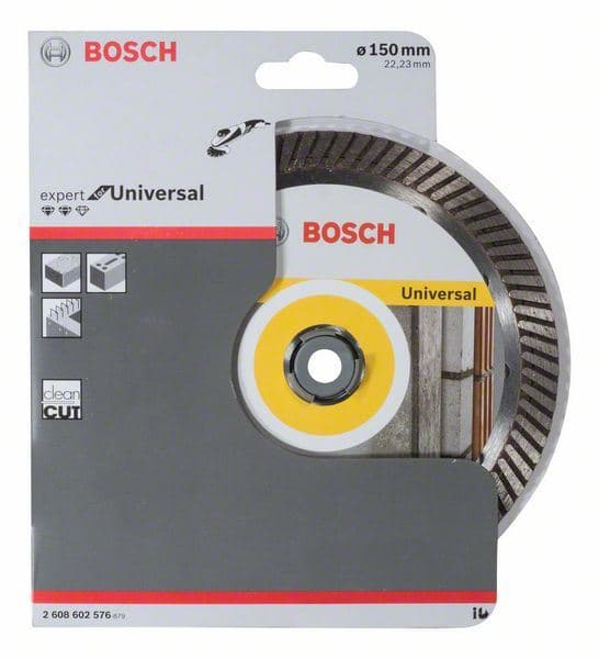 Dijamantska rezna ploča Expert for Universal Turbo Bosch 2608602576, 150 x 22,23 x 2,2 x 12 mm