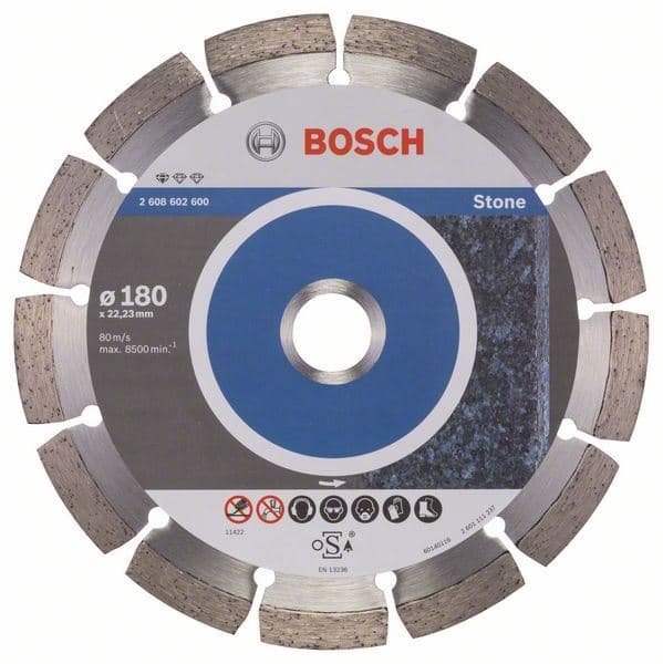 Dijamantska rezna ploča Standard for Stone Bosch 2608602600, 180 x 22,23 x 2 x 10 mm - slika 2