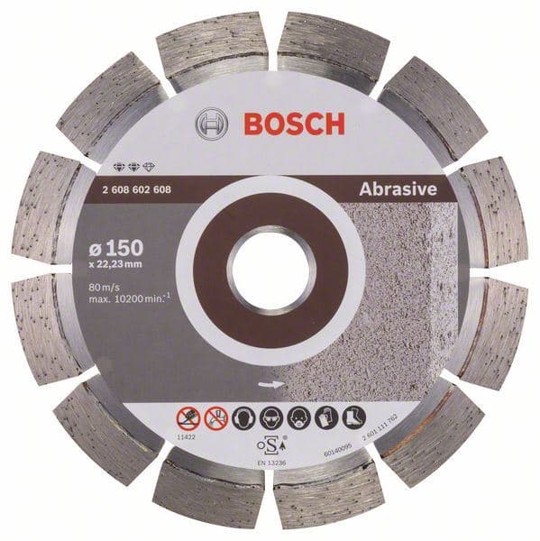 Dijamantska rezna ploča Expert for Abrasive Bosch 2608602608, 150 x 22,23 x 2,4 x 12 mm - slika 2