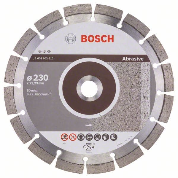 Dijamantska rezna ploča Expert for Abrasive Bosch 2608602610, 230 x 22,23 x 2,4 x 12 mm - slika 2