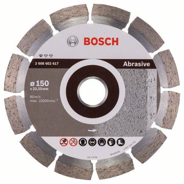 Dijamantska rezna ploča Standard for Abrasive Bosch 2608602617, 150 x 22,23 x 2 x 10 mm - slika 2