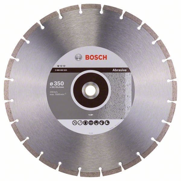 Dijamantska rezna ploča Standard for Abrasive Bosch 2608602621, 350 x 20/25,40 x 2,8 x 10 mm - slika 2