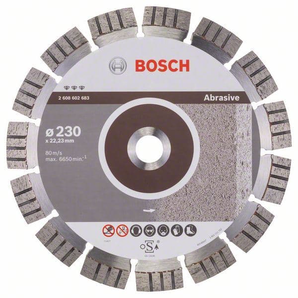 Dijamantska rezna ploča Best for Abrasive Bosch 2608602683, 230 x 22,23 x 2,4 x 15 mm - slika 2