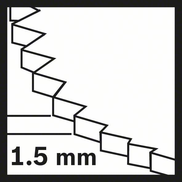 BIM-TiN segmentni list testere ACZ 85 EIB Multi Material Bosch 2608661758, 85 mm - slika 7