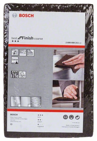 Komad flisa Best for Finish Coarse Bosch 2608608211, 152 x 229 mm, grubo A - slika 2