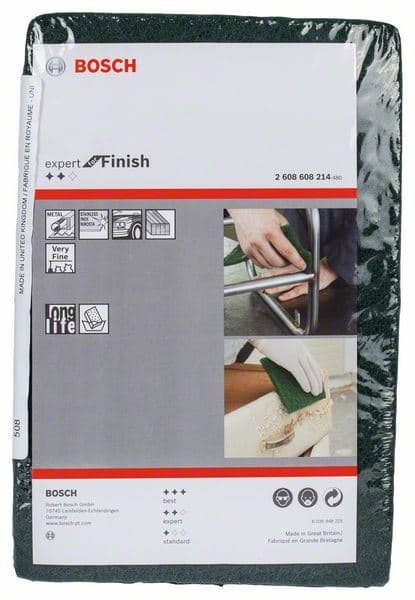 Komad flisa Expert for Finish Bosch 2608608214, 152 x 229 mm, svestrano - slika 2