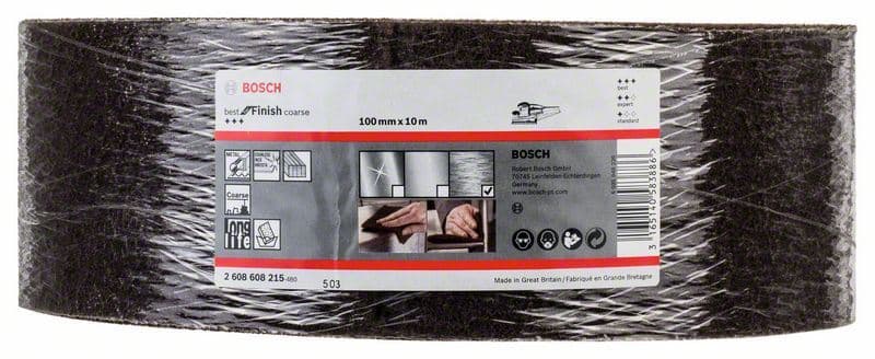 Valjak od flisa Best for Finish Coarse Bosch 2608608215, 10.000 x 100 mm, grubo A - slika 2