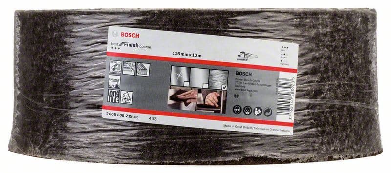Valjak od flisa Best for Finish Coarse Bosch 2608608219, 10.000 x 115 mm, grubo A - slika 2