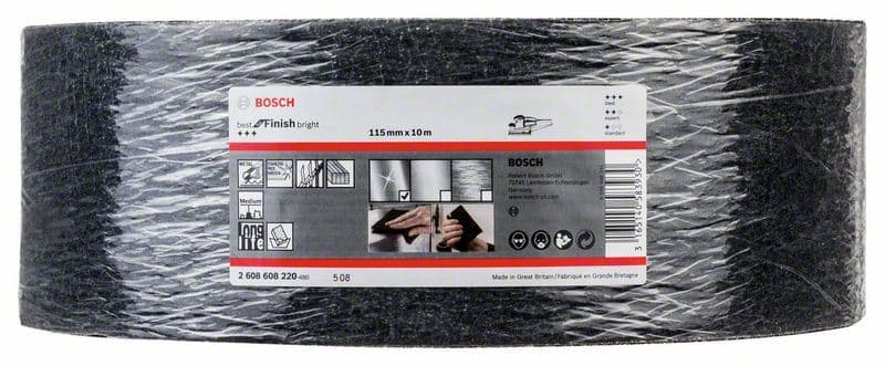Valjak od flisa Best for Finish Bright Bosch 2608608220, 10.000 x 115 mm, srednje S - slika 2