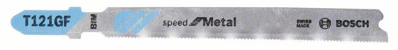 List ubodne testere T 121 GF Bosch 2608636695, Speed za Metal