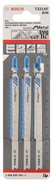 List ubodne testere T 321 AF Bosch 2608636704, Speed za Metal - slika 2